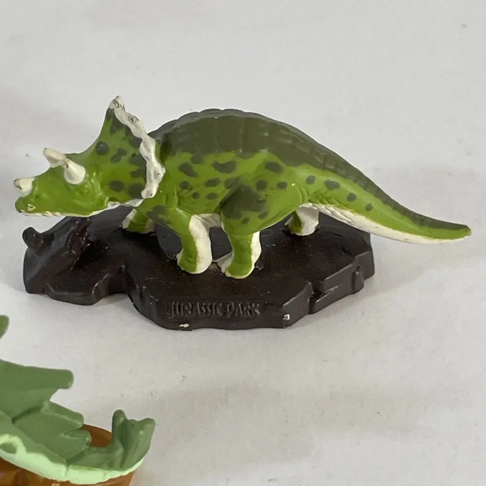 Jurassic Park Lot Of 6 Die-Cast Metal Dinosaurs 1993 Kenner Vintage Toys 90s